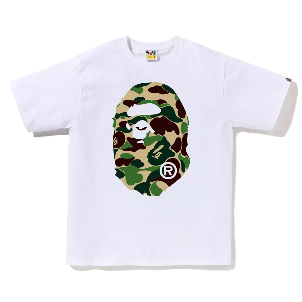 베이프 반팔티 ABC CAMO BIG APE HEAD TEE 1L80-110-006 - 상세 이미지 5