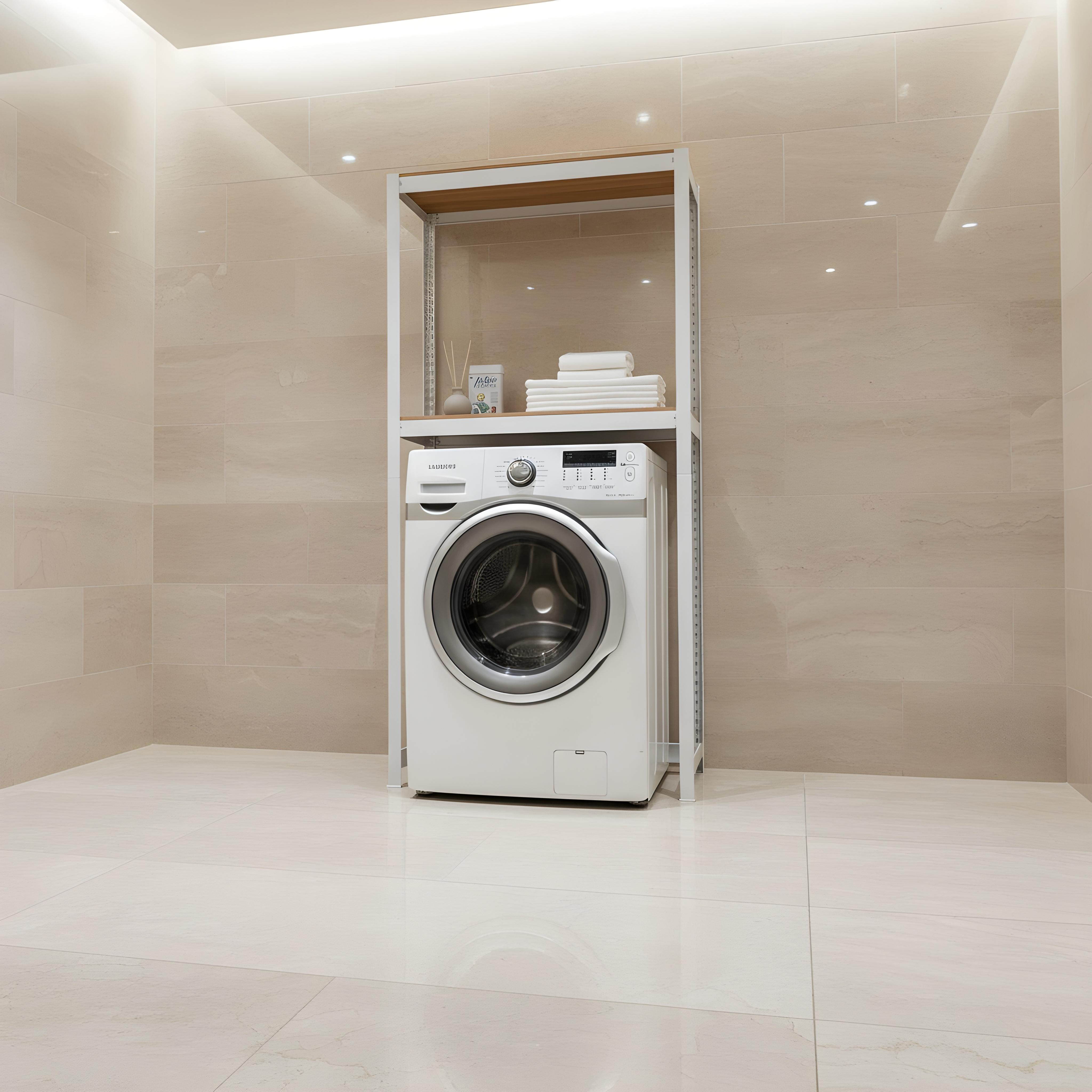 선반 수납선반 철제 무볼트 다용도 랙 미니 홈던트 300300600 2단(안전바1세트)