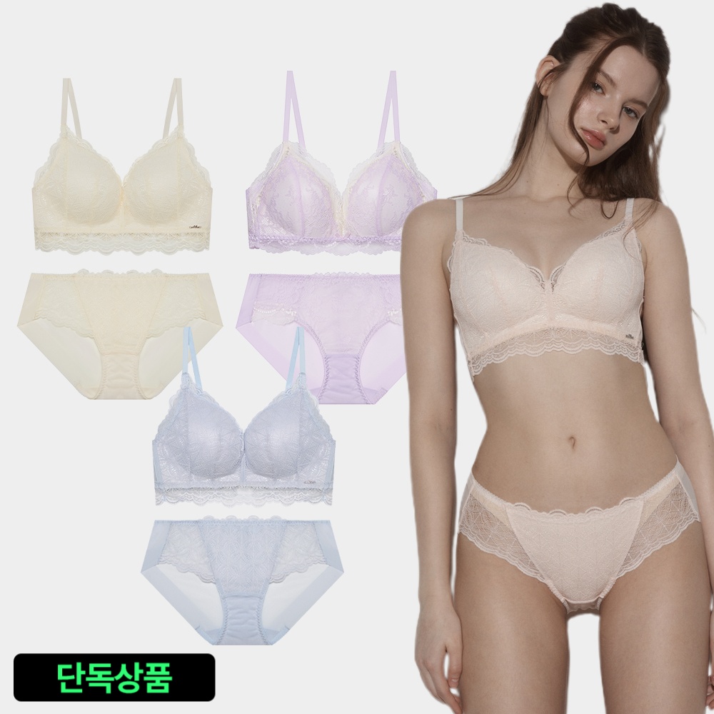 에블린 브라렛, 레이스 속옷 세트, 여자 속옷 추천, 착용감 좋은 속옷, 예쁜 속옷, 가성비 속옷 세트