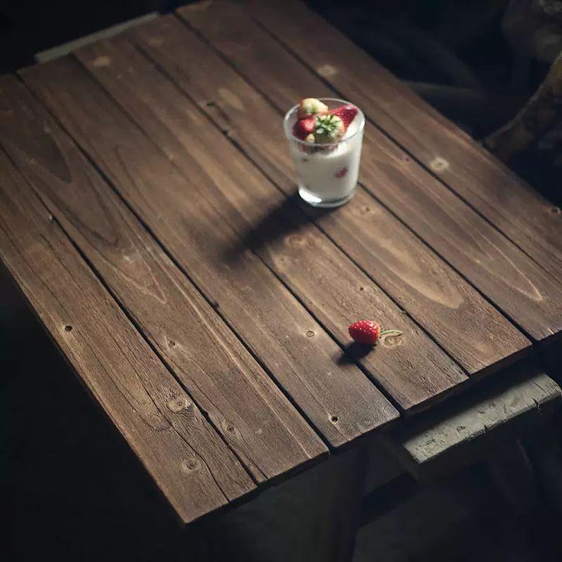 사진촬영 원목 배경판 우드 보드 나무판 빈티지 소품 오래된 코스프레 패널 60x80cm 1x1cm - 상세 이미지 3