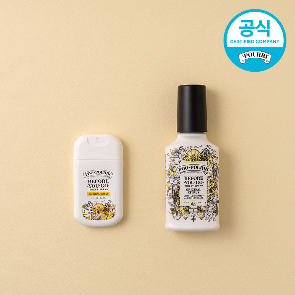 푸푸리 토일렛 퍼퓸 118ml + 30ml, 2입 세트 - 상세 이미지 2