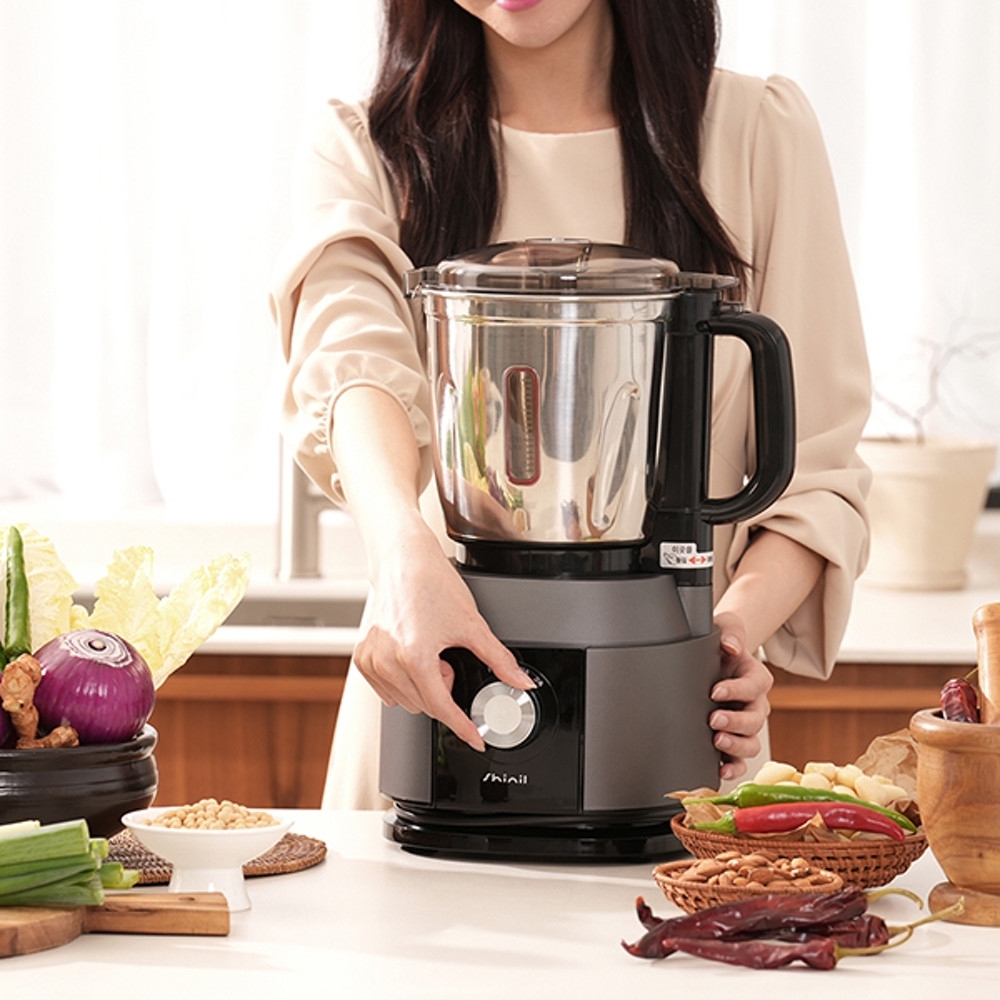 신일 대형믹서기 스텐 후드 대용량 믹서기 분쇄기 국산