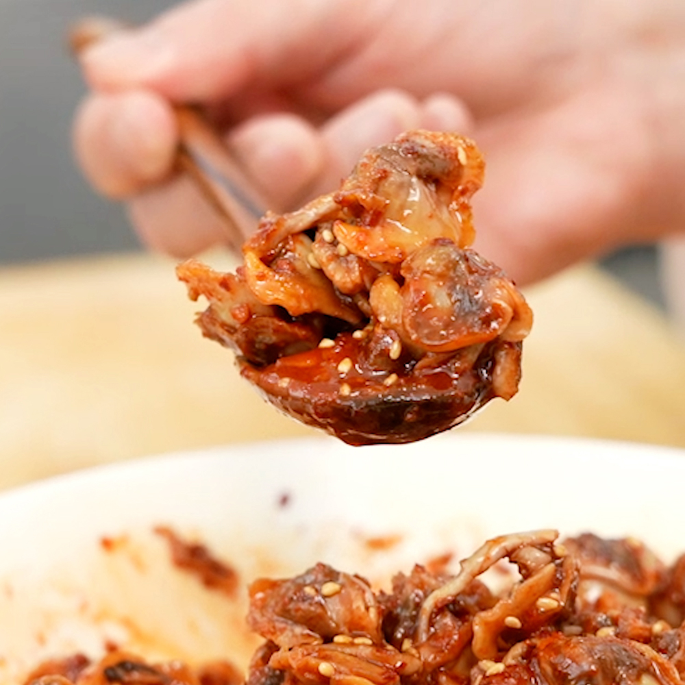 45년 전통 특제 양념, 국내산 새꼬막 매콤꼬막장 150g X 3통