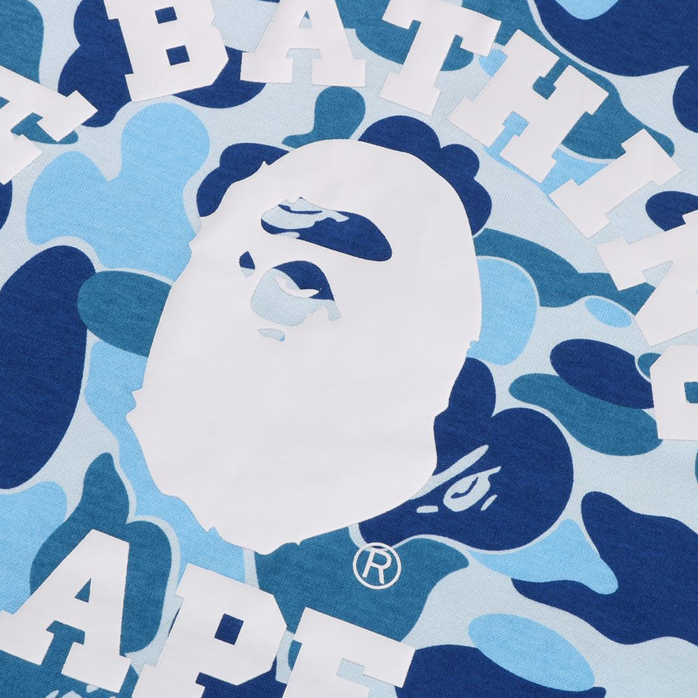베이프 긴팔티 ABC CAMO COLLEGE LS TEE 1L80-111-006 - 상세 이미지 5