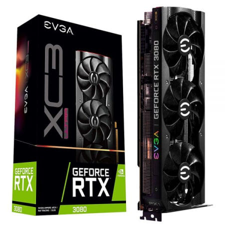 EVGA [해외]EVGA 10G-P5-3885-KR 지포스 RTX 3080 XC3 울트라 게이밍, 10GB GDDR6X, iCX3 냉각, ARGB LED, 금속 백플레이트