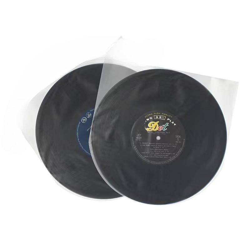 비침 있는 LP 보호주머니 보호비닐 음반 비닐 내부백 속비닐 레코드 엘피 12인치 내지 100장 - 상품 이미지