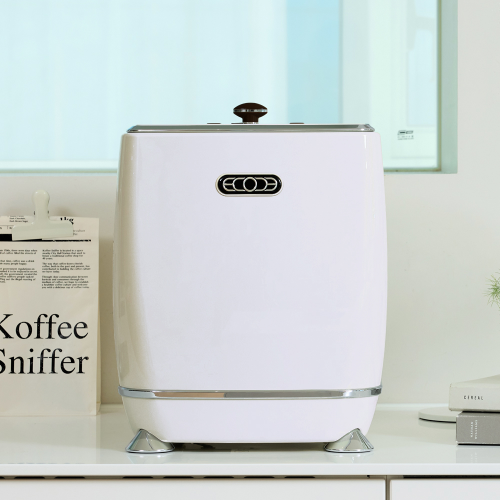 에코체 대용량 가정용 음식물 처리기 쓰레기 건조기 4리터 화이트 ECC-888