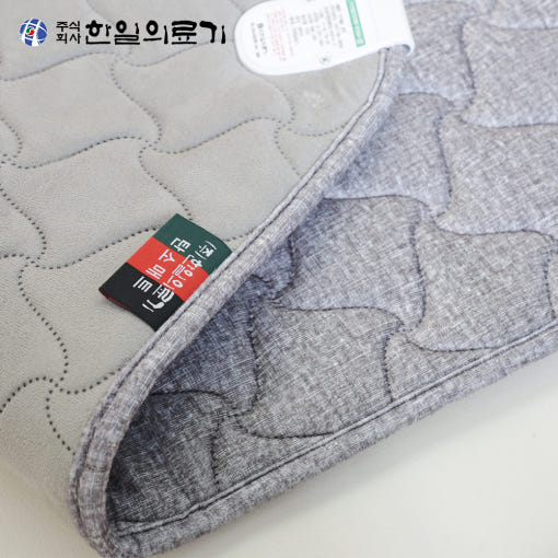 한일의료기 전기방석 사용 예시