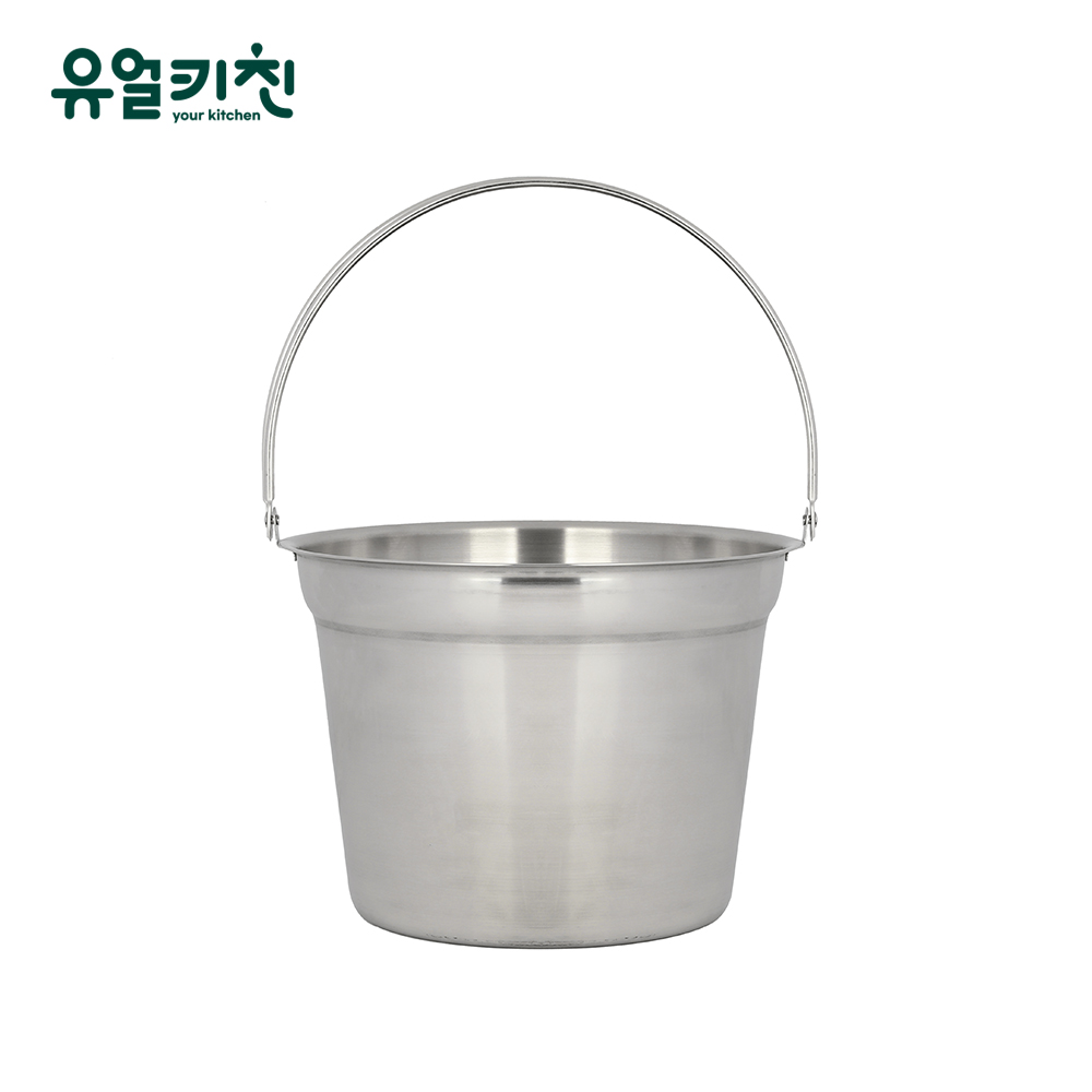 킹센스 스텐 고리 소스통 뼈통 손잡이 BMP통 6호 - 메인 이미지