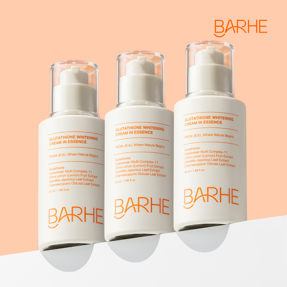 바르헤 글루타치온 화이트닝 에센스 미백 수분 모공 잡티 광채 에센스 앰플 세럼 50ml, 3개 - 메인 이미지