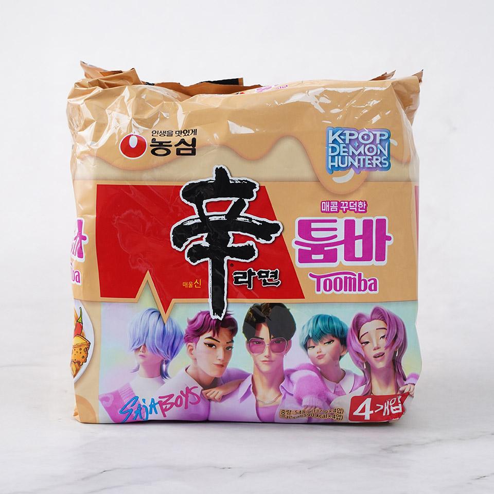 메가마트 농심 신라면 툼바 멀티팩 137gx4 - 메인 이미지