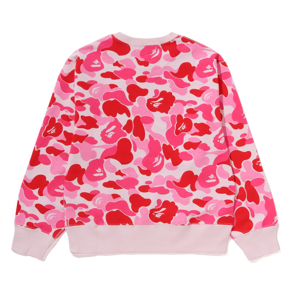 베이프 우먼즈 맨투맨 ABC CAMO RHINESTONE BAPE STA CREWNECK SWEATSHIRT 1L80-213-013 - 상세 이미지 4