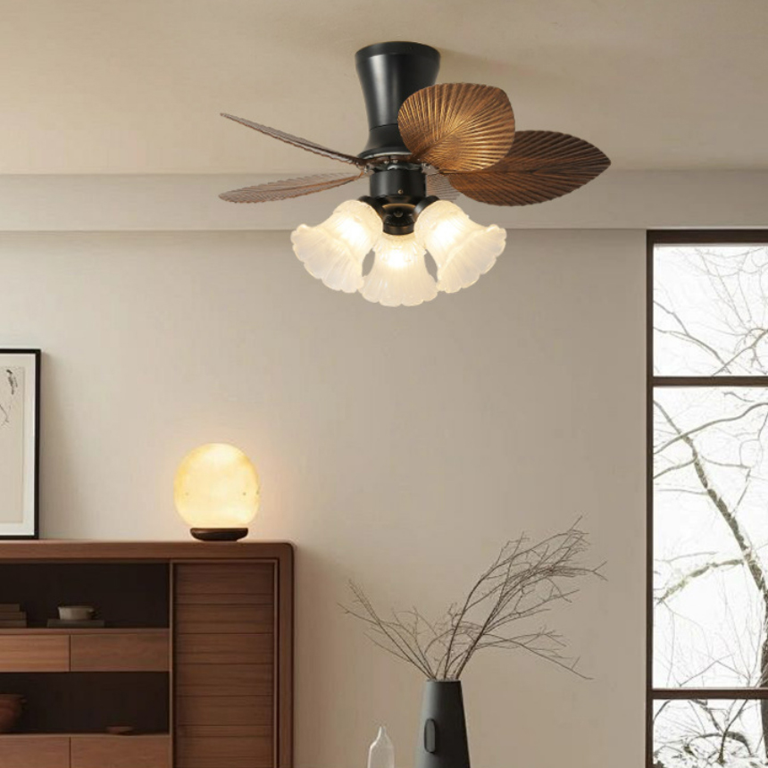 팜 글로우 안방 조명 거실 미니 실링팬 Palm Glow Ceiling Fan A 이미지 7