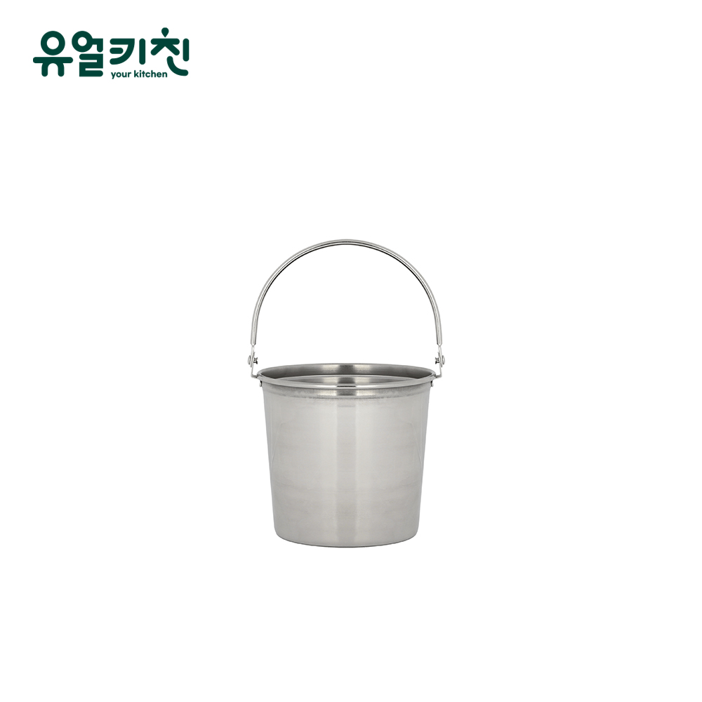 킹센스 스텐 고리 소스통 뼈통 손잡이 BMP통 2호 - 메인 이미지
