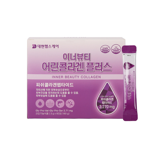 대현헬스케어 이너뷰티 어린콜라겐플러스 3g x 60포 - 상세 이미지 2