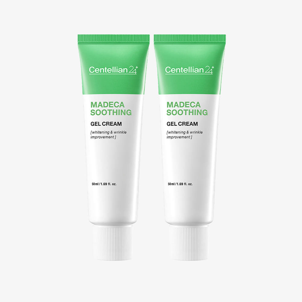 [유통기한 26.10]동국제약 센텔리안24 마데카 수딩 젤크림 50ml x 2개 / 촉촉 진정 산뜻 온가족 수딩젤 병풀추출물 이미지