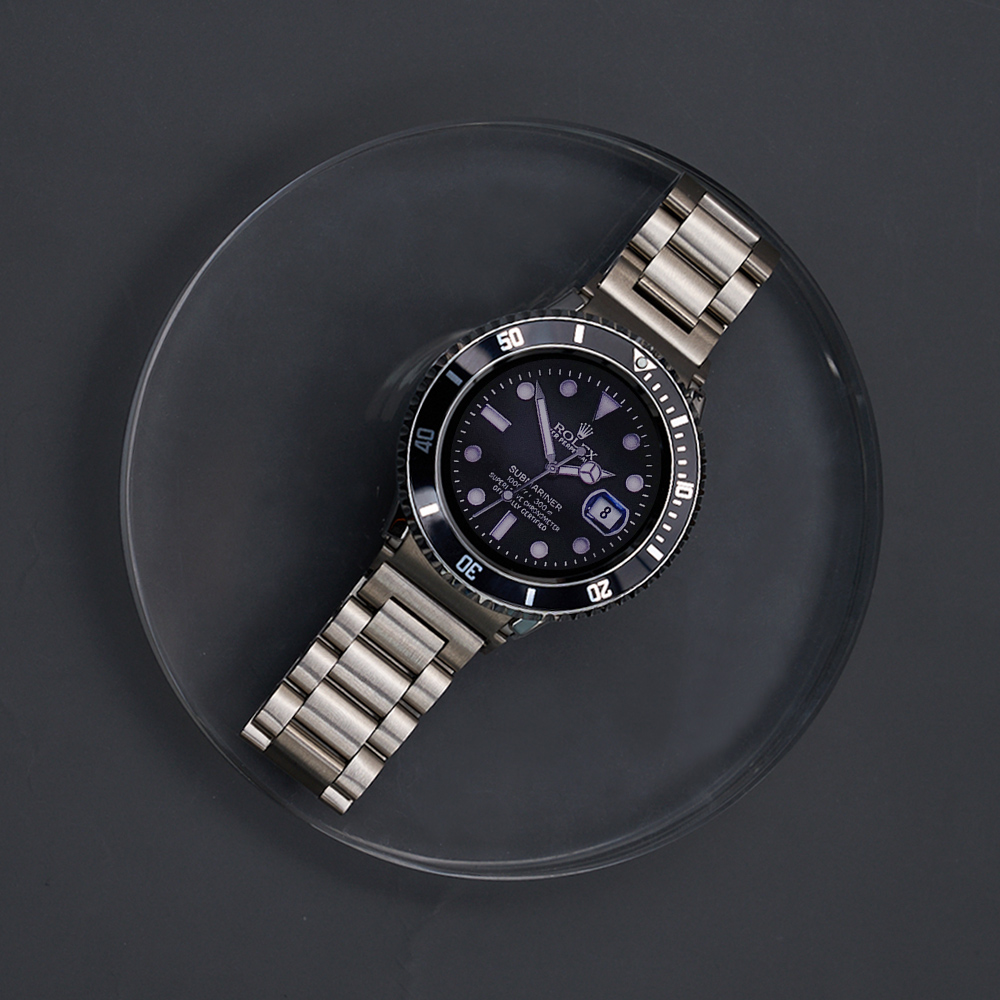 우먼스9999 마리너 케이스 강화유리 필름 세트 갤럭시 워치6, 44mm, 블랙콤비 - 상세 이미지 4