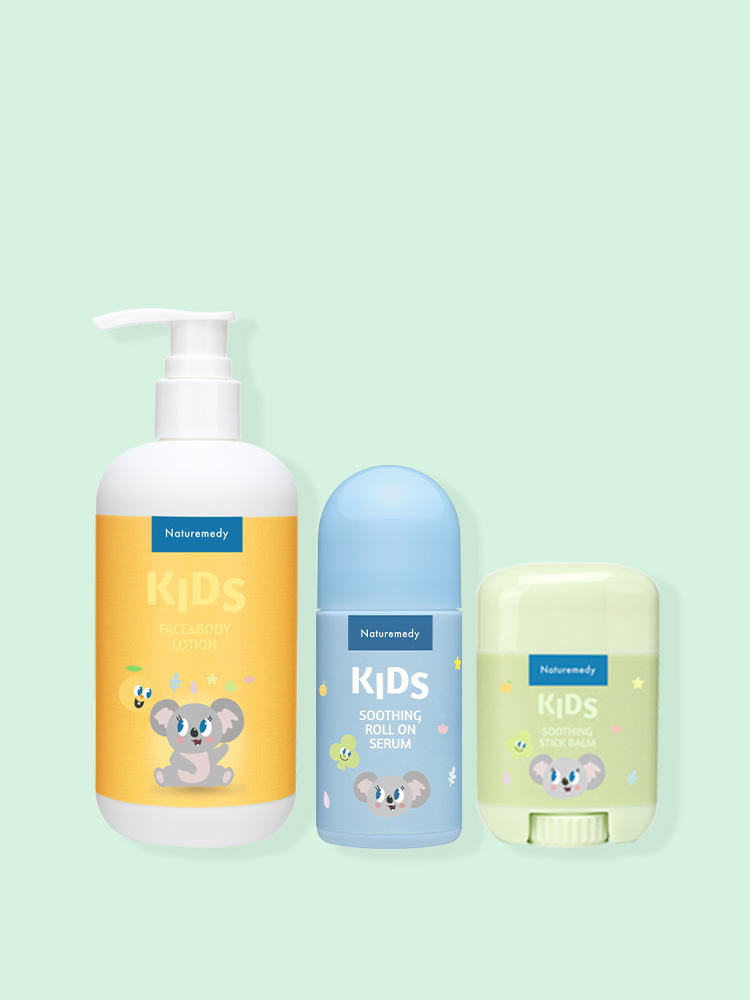 침독 아기 스킨케어 세트/ 유아 세럼+아기 스틱밤+로션 침독 크림 쿨링 신생아 보습제
