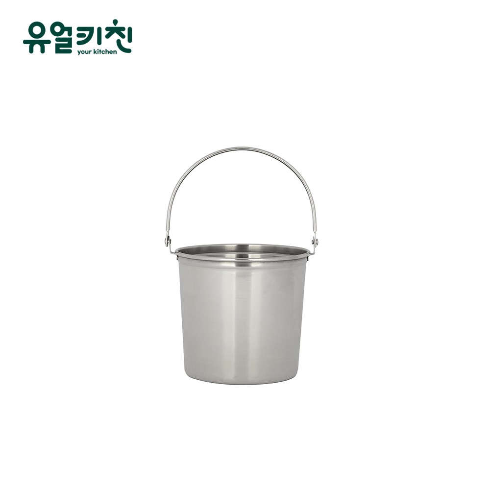 킹센스 스텐 고리 소스통 뼈통 손잡이 BMP통 3호 - 메인 이미지