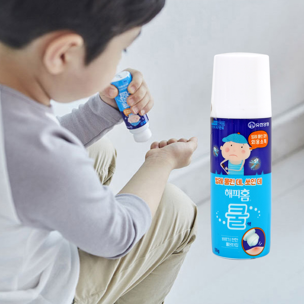 해피홈 쿨액 벌레 물린데 바르는 모기약 50g - 상품 이미지