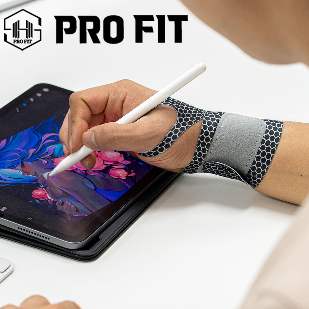 프로핏 손목보호대 1+1 건초염 터널증후군 얇은 손목 아대 피클볼 골프 테니스 보호대 구형