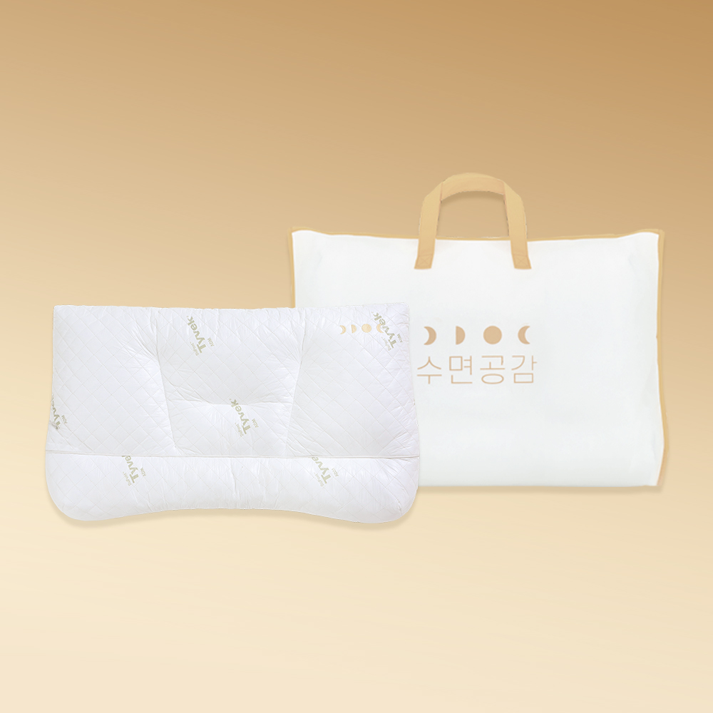 우유베개 알파 프리미엄 신소재 생활방수 라텍스 경추 베게