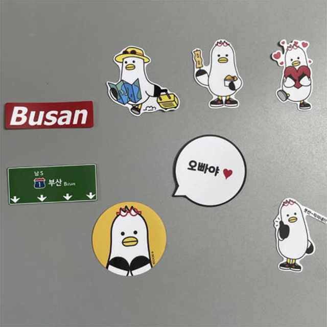 부산여행 기념품 부기 스티커 붓싼 프렌즈 - 상세 이미지 3