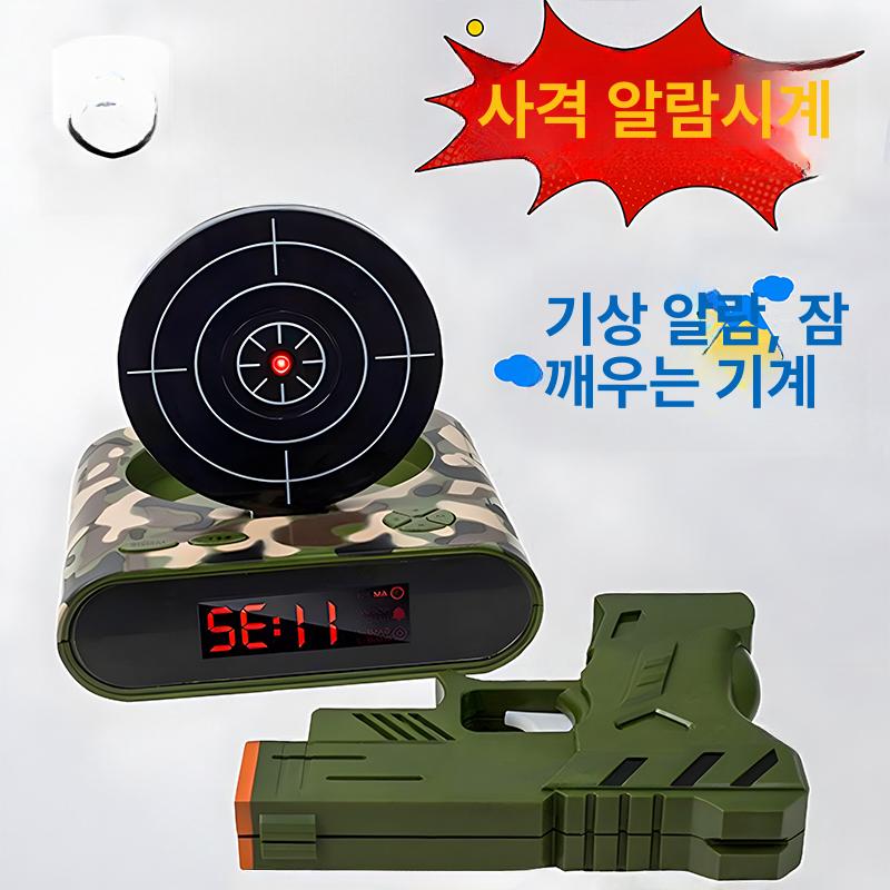 과녁 표적 타켓팅 디지털 사격 시끄러운 맞추기 아이보리화이트 - 상세 이미지 3