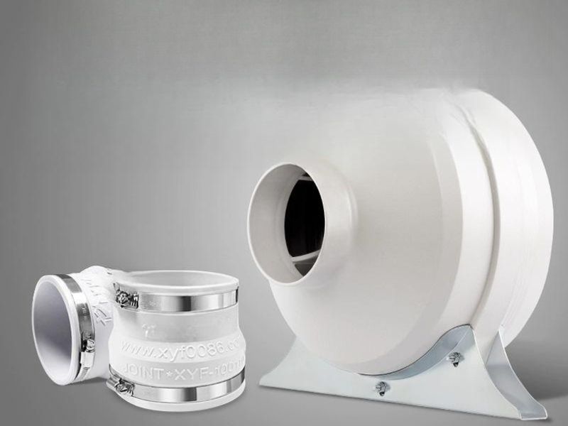 정화조환풍기 지하실 화장실 정화조 배기팬 저소음 PF-100W2 100에서110로변환 - 상품 이미지