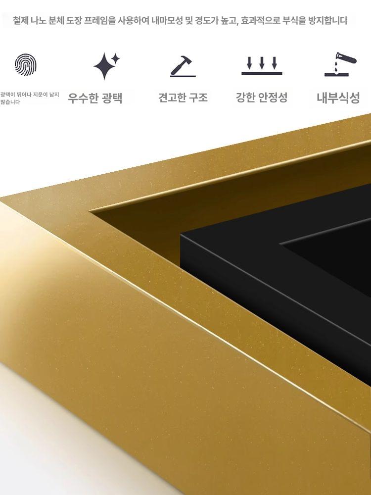 상장 진열장 트로피 전시 상패 메달 장식장 전시장 블랙 블랙 160Lx30Dx200H - 상세 이미지 3