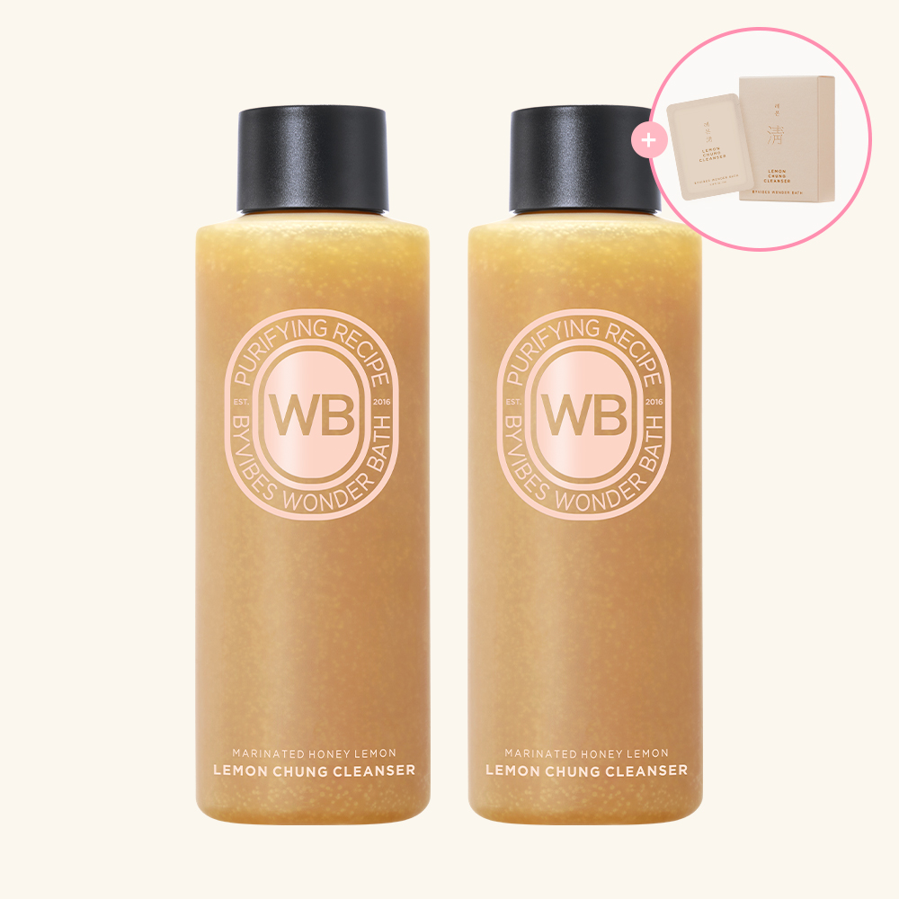 [2개&트래블키트] 조성아 원더바스 팩클렌저 200ml 2개 레몬청 클렌저 트위스트캡