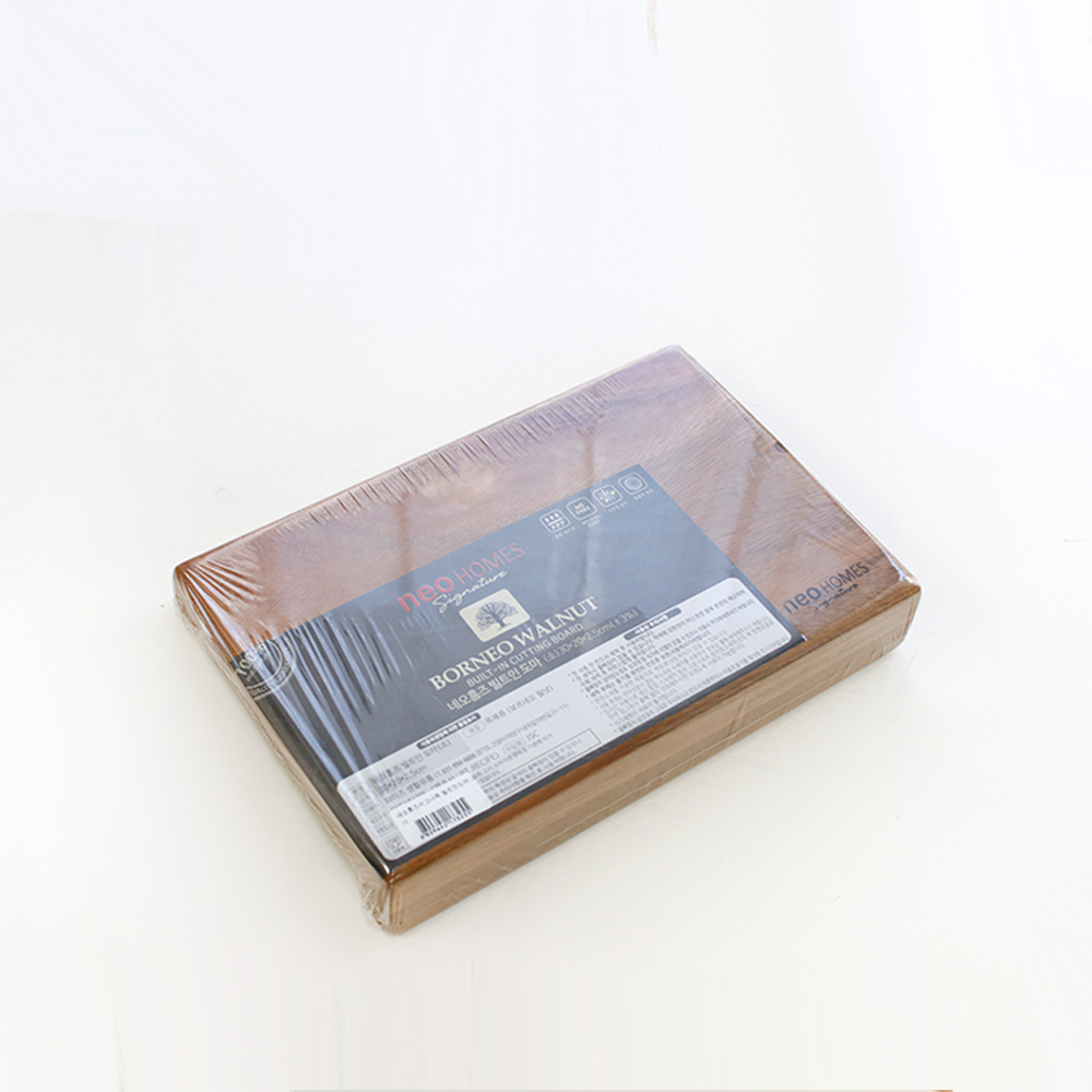 프리미엄 월넛 빌트인 나무 우드도마 30x20cm - 상품 이미지