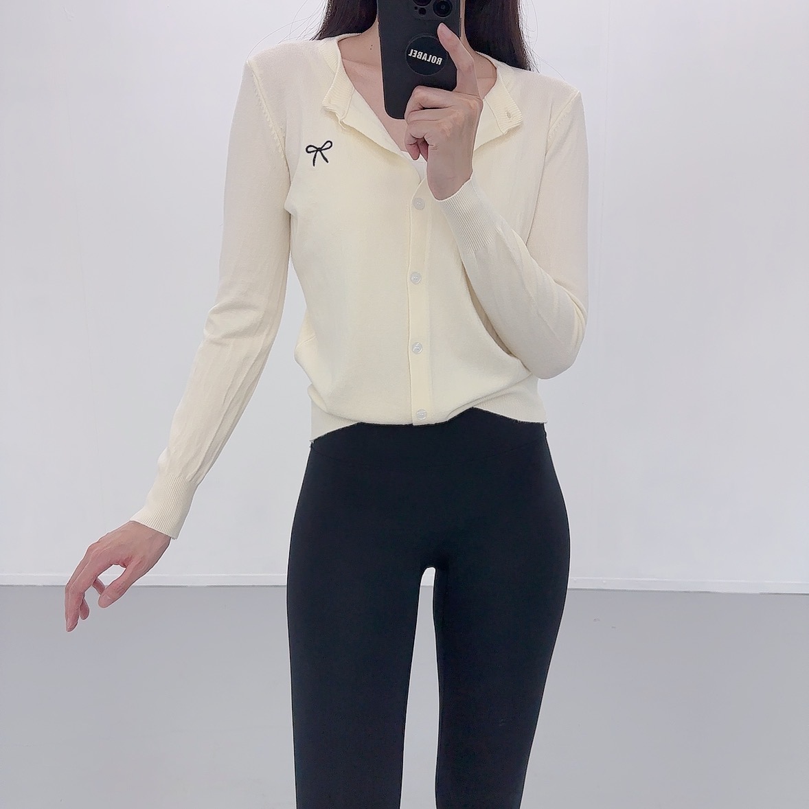 필라테스복 요가복 필라테스상의 필라테스옷 요가가디건 - 상세 이미지 5
