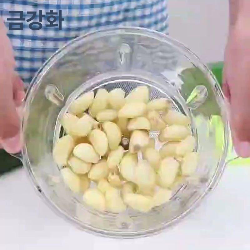 마늘 탈피기 마늘까는 가정용 통마늘 믹서기 기계 다기능 마늘 벗기기 기계 1개 포함 - 상세 이미지 5