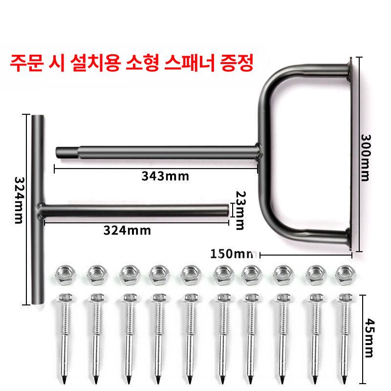 숨구멍 만들기 원예 정원 잔디 상품 갈퀴 구멍 토양 이완기 - 상세 이미지 3