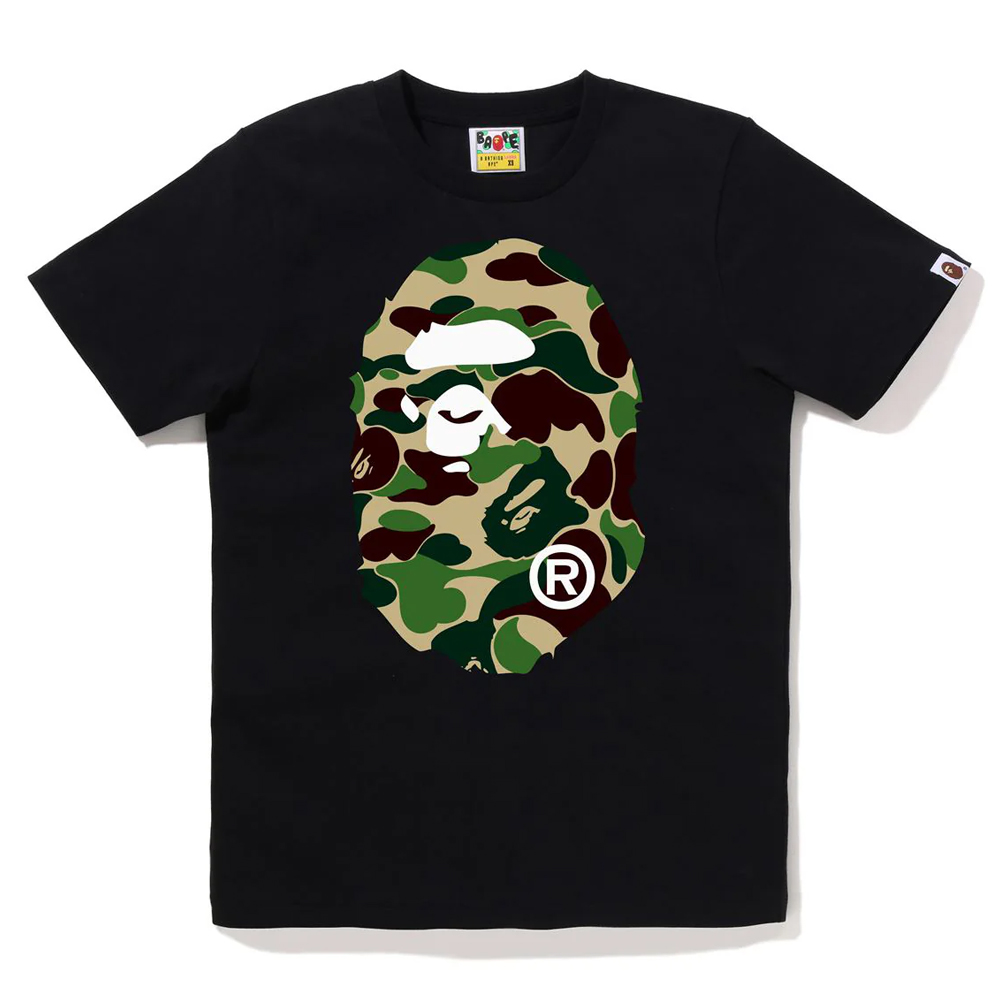 베이프 우먼즈 반팔티 ABC CAMO BIG APE HEAD TEE 1L80-210-006 - 상세 이미지 2