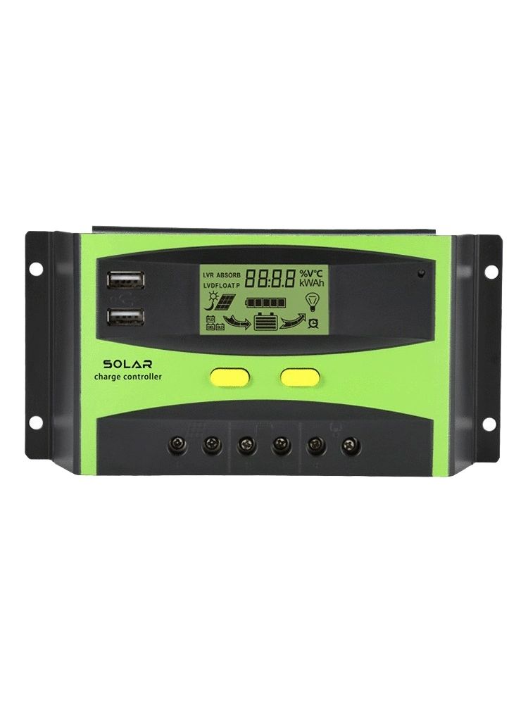 태양광 패널 콘트롤러 컨트롤러 충전기 모듈 배터리 40A 스마트 컨트롤러 12V 24V - 상품 이미지