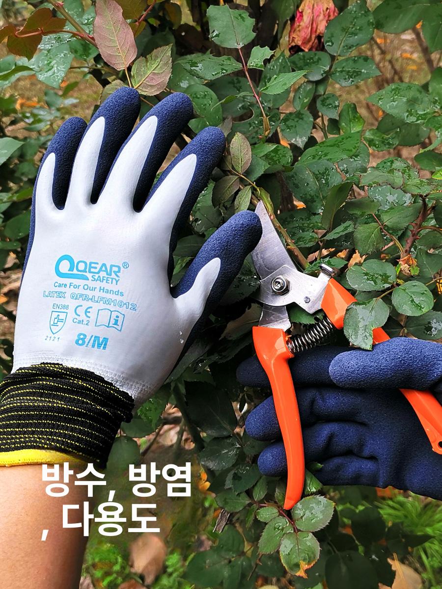 냉동창고 장갑 저온장갑 1쌍 기모 코팅 작업용 혹한기 1켤레 이중 방수 미끄럼 방지 S - 상세 이미지 5