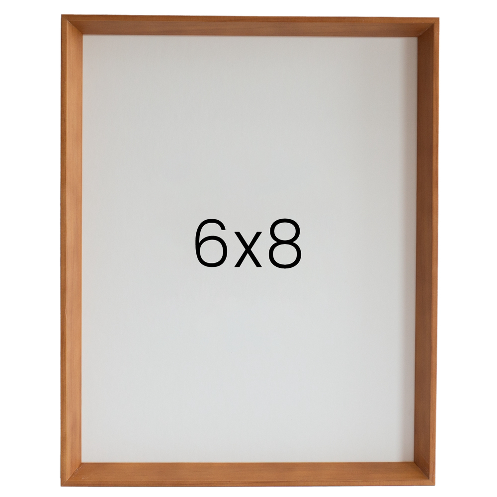 5mm트윈 나무액자 사진액자 웨딩 포토테이블 인화 탁상 소형 6x8 152x203mm, 연밤 - 메인 이미지