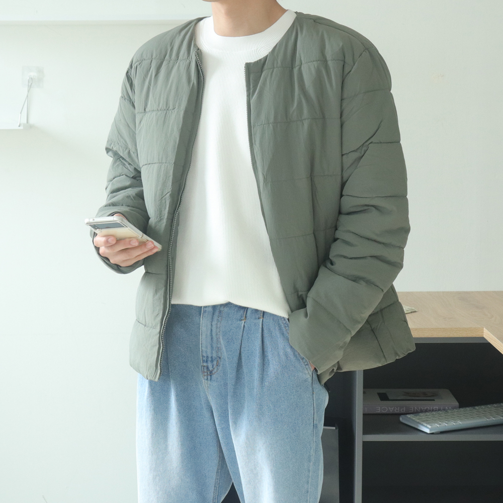 남자경량패딩 워터프루프 방수 웰론 깔깔이 점퍼 남자 패딩