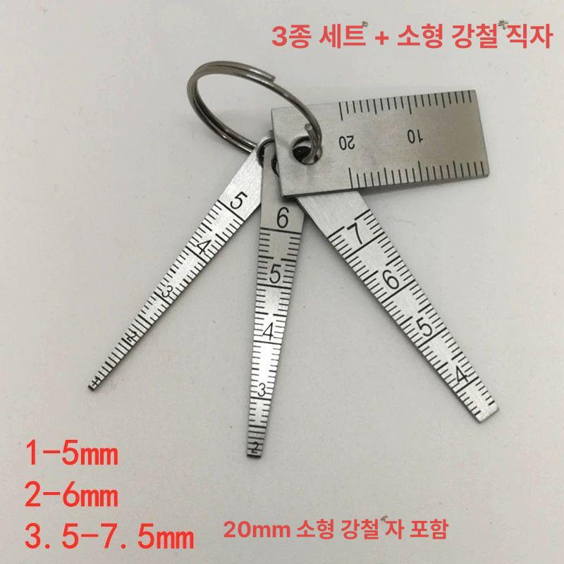 장치 두께 갭자 크랙 측정 필러 간극 뾰족자 틈새 단일 단일 손잡이 얇은 간격자 - 상세 이미지 3
