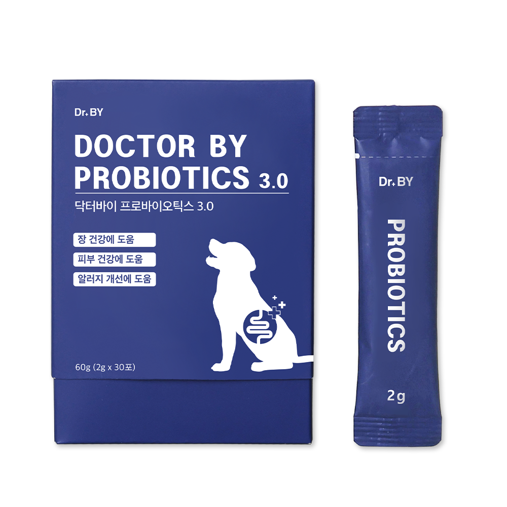 닥터바이 프로바이오틱스 강아지 유산균 장 건강 영양제 30포, 1개