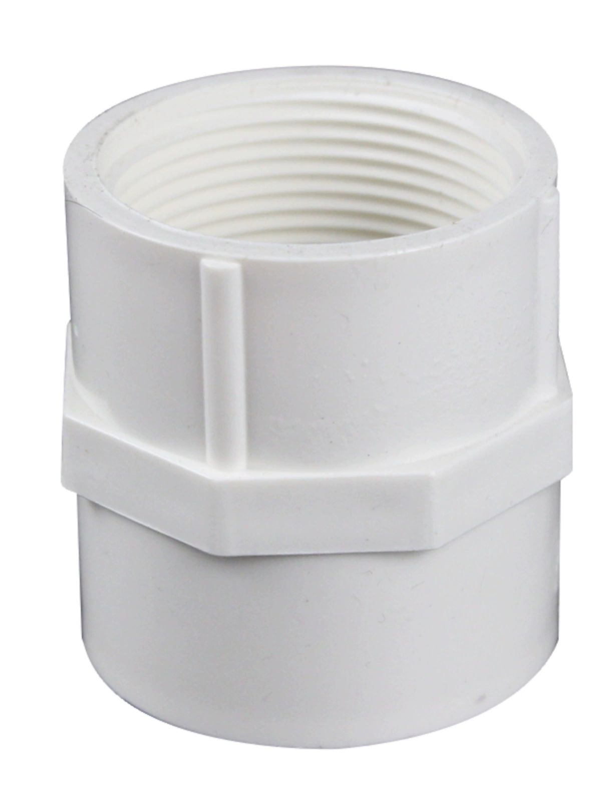 PVC 배관 나사산 커넥터 파이프 조인트 연결 부속 스테인리스 내경나사 직결 자재 75mm 스테인리스 내부 나사 직결 - 상품 이미지