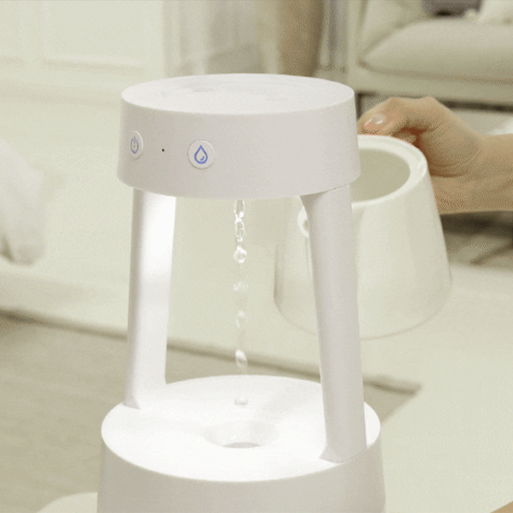 2세대 UV-C 살균 대용량 4L 무중력 레인드롭 가습기 리모컨포함 사계절 청정 초음파가습기 - 상세 이미지 4