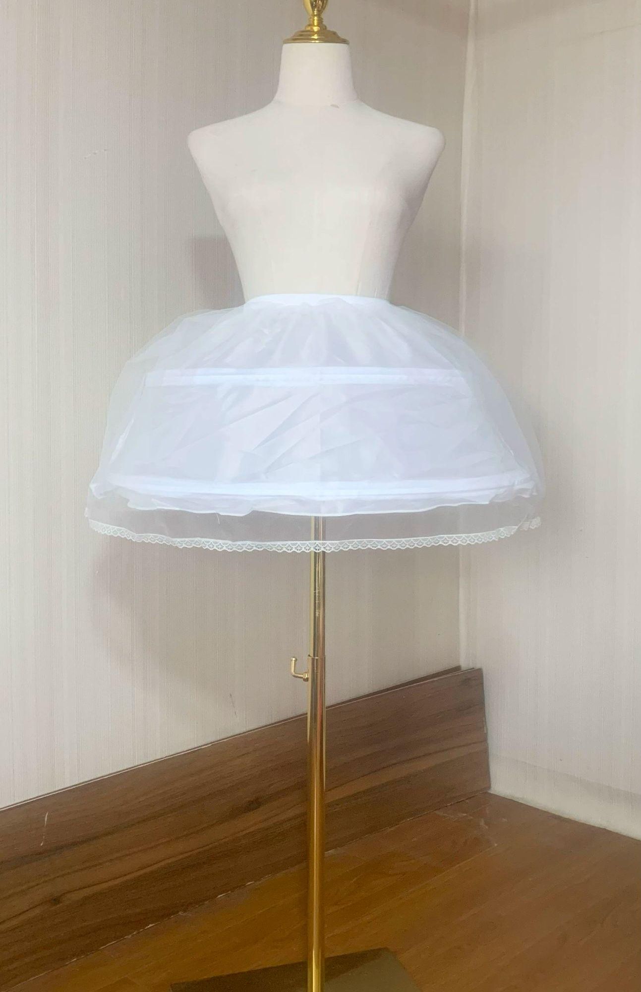 속치마 스커트 코스튬 패티코트 프레임 45cm 단일 항목 - 상품 이미지