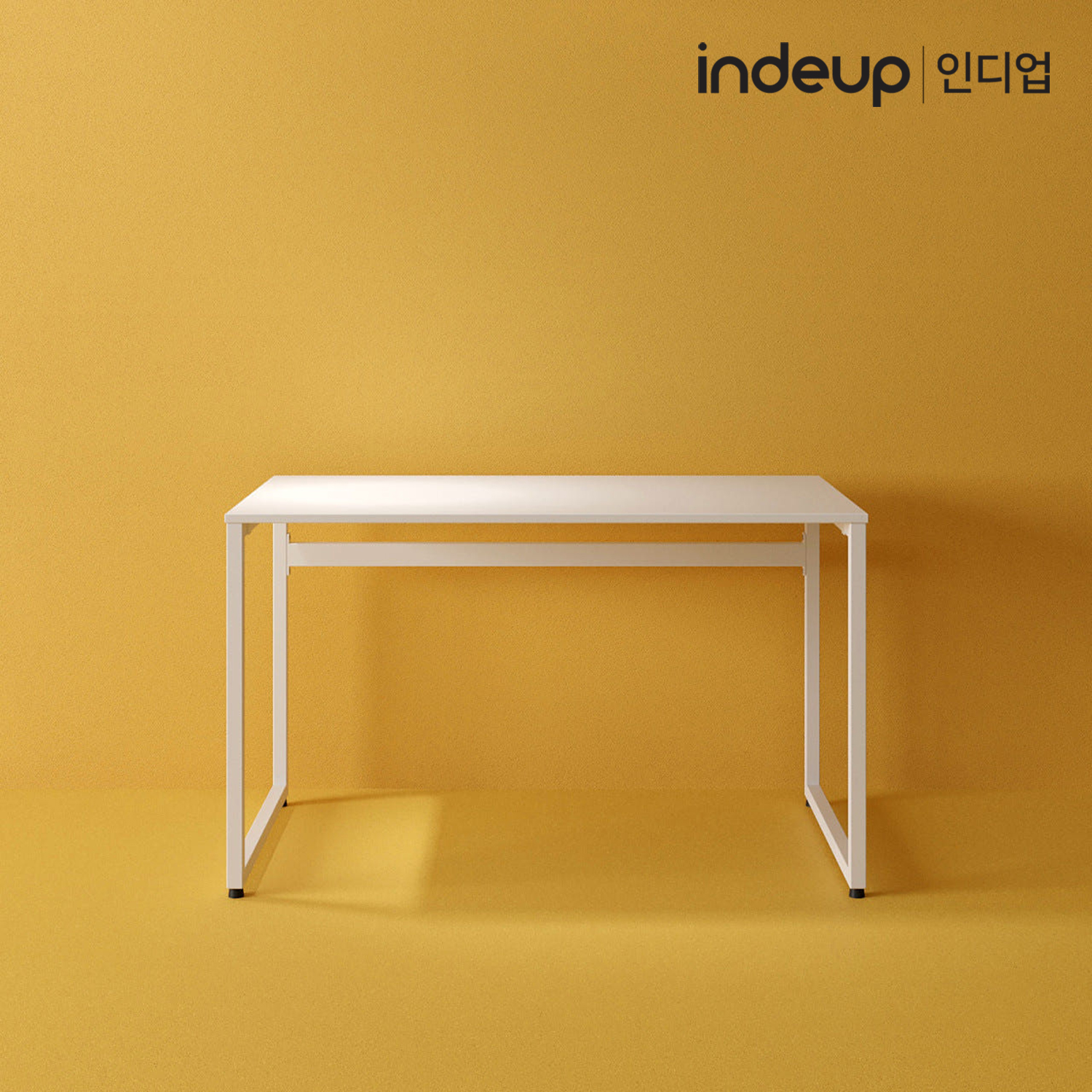 인디업 1200 일자형 책상 컴퓨터책상 슬림 학생 공부방 서재 원룸 와이드 - 상품 이미지