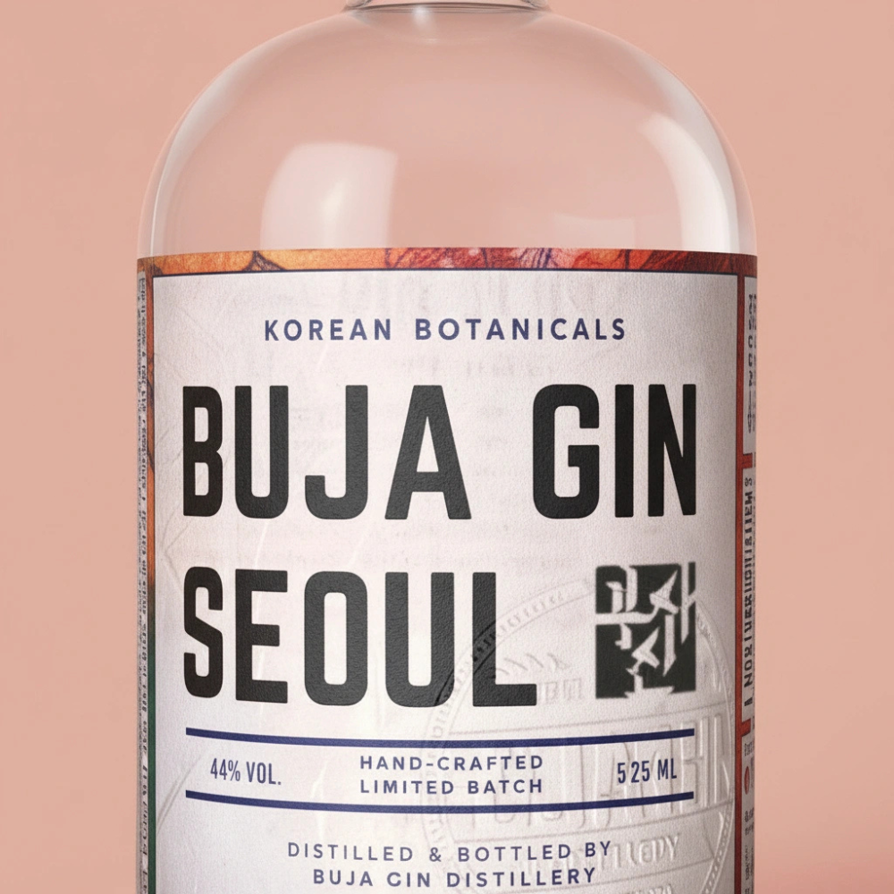 부자진 일년감 44도 주류박람회 크래프트 진 선물추천 증류주 (BUJA GIN) 525ml, 1개 - 상세 이미지 5