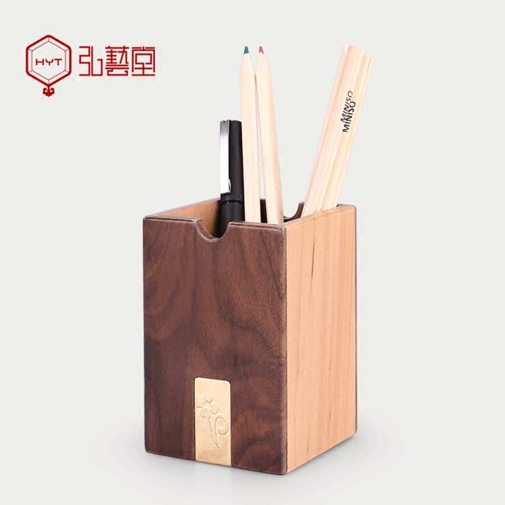 원목 서류 정리함 책꽂이형 파일 정리대 보관함 문구 폴더 - 상세 이미지 5