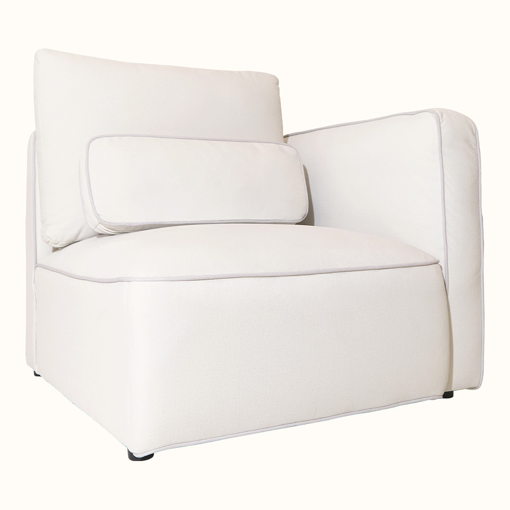 오즈 패브릭 소파 모듈형 거실 넓은 4인 쇼파