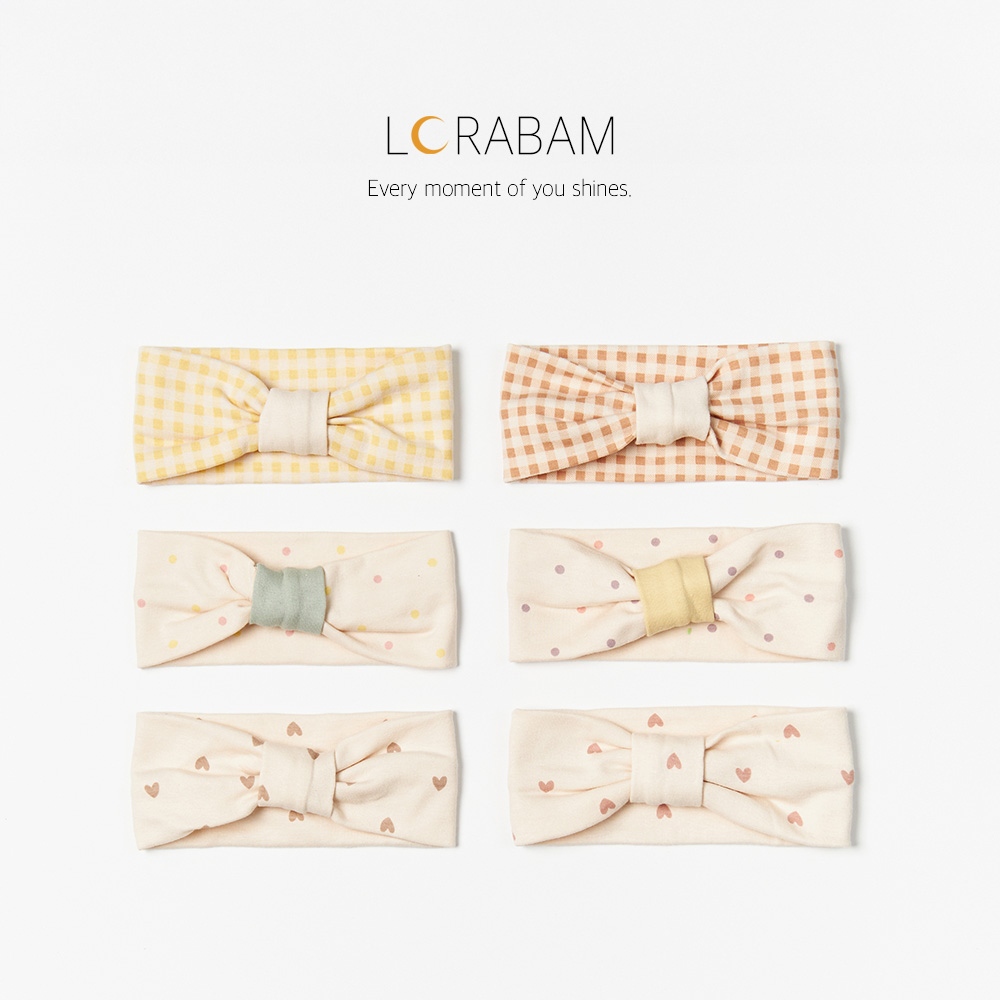로라밤 릴리 헤어밴드 유아 신생아 아기 머리띠 남아 여아 50일 100일 돌 셀프 촬영